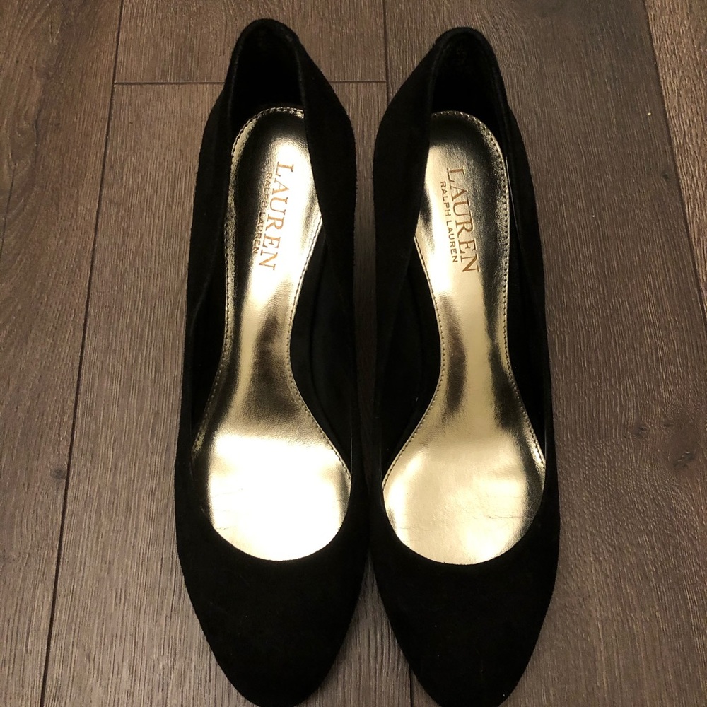 Lauren Ralph Lauren Black Heels